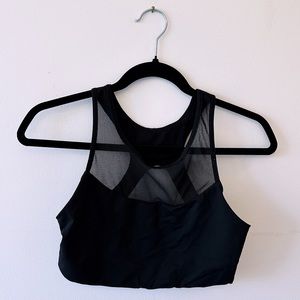 LULULEMON SPORTS BRA WITH MESH - SIZE 8